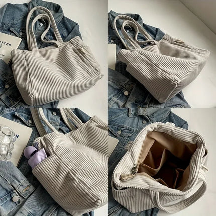 Corduroy Commuter Bag