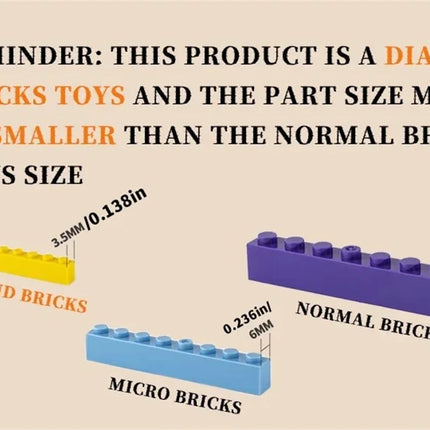 Magic Castle Building Block Set