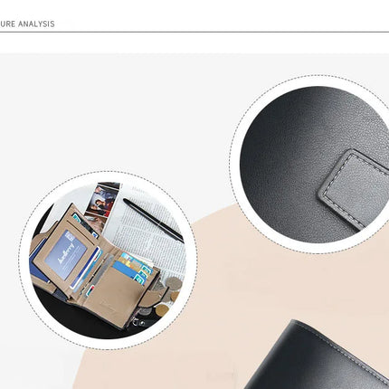 Luxury Short Zipper Wallet