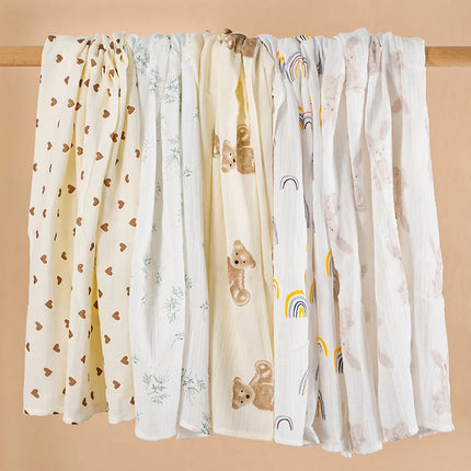 Cotton Muslin Baby Blanket