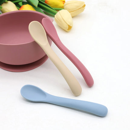 Baby Silicone Feeding Spoons