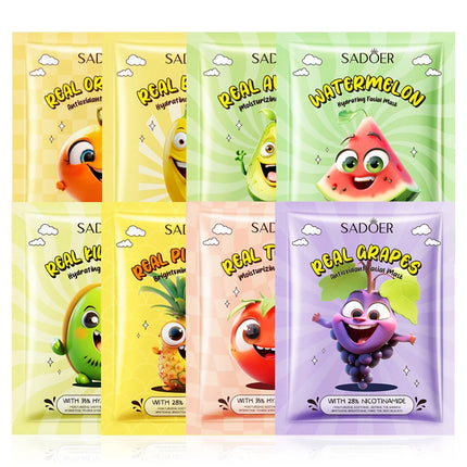 Fresh Fruit Hydrating Face Masks