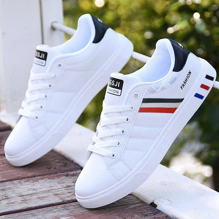 Men's Flat-Sole Casual Walking Sneakers