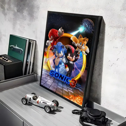 Sonic Anime Wall Poster