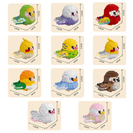 Mini Parrot Building Block Set