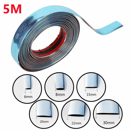 Chrome Car Exterior Trim Strip