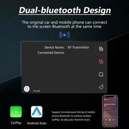Wireless CarPlay Interface for Mercedes-Benz