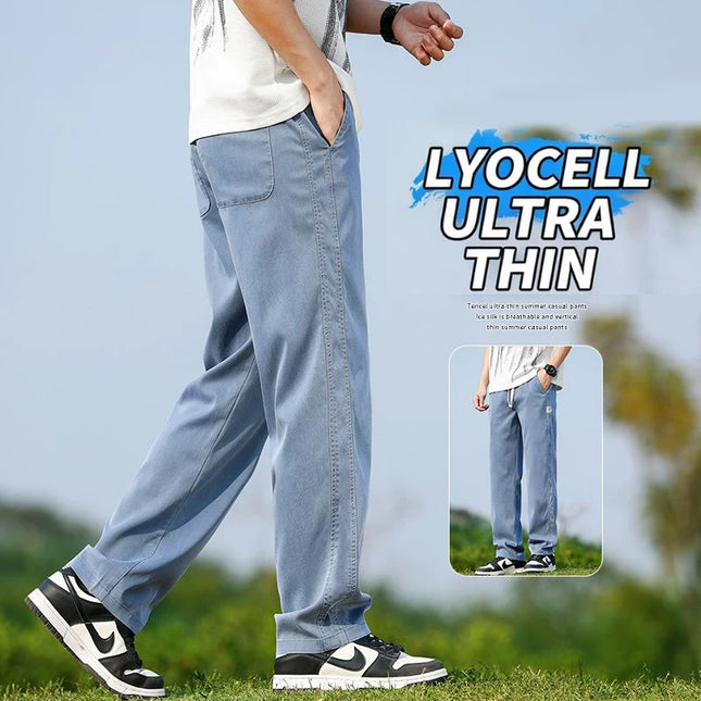 Men’s Loose Lyocell Summer Jeans
