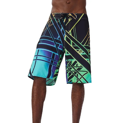 Men's Printed Beach Shorts