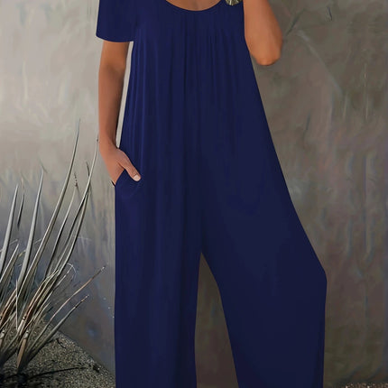 Women's Plus-Size Casual Summer Romper