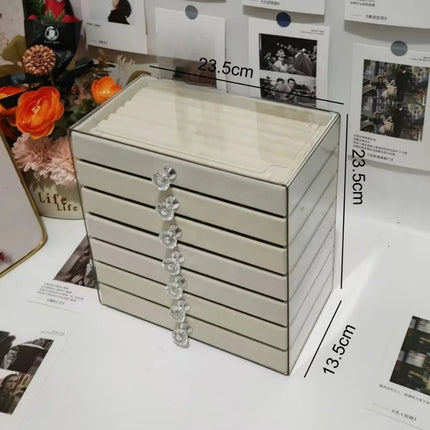 7-Tier Acrylic Jewelry Storage Box