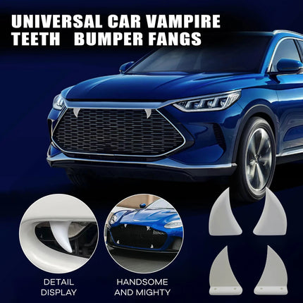 3D Printed Car Grille Teeth Decor