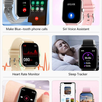 Touchscreen Fitness Smartwatch