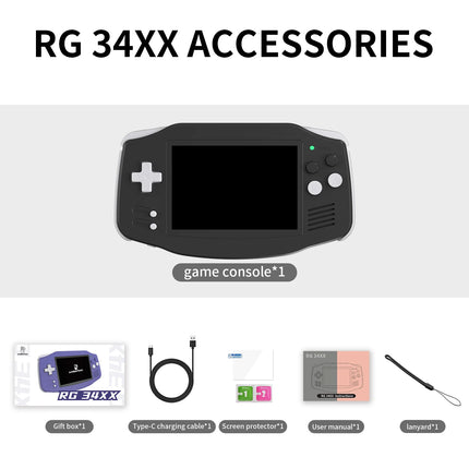 3.4-Inch Handheld Game Console