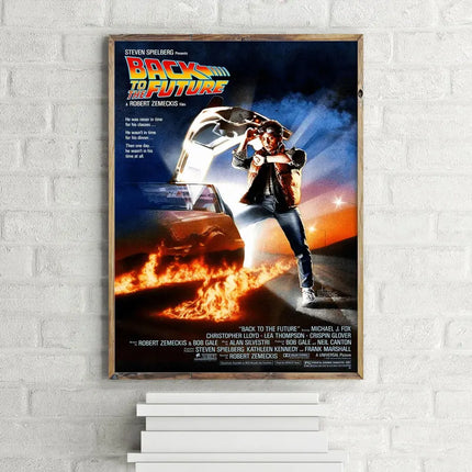 Retro Movie Trilogy Canvas Poster