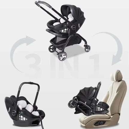 Portable 3-in-1 Baby Travel System