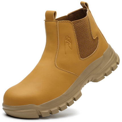 Men's Lightweight Breathable Steel Toe Safety Shoes