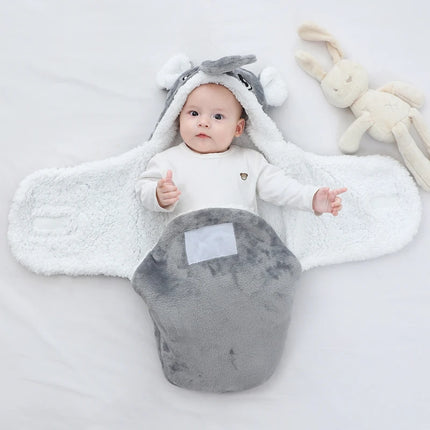 Warm Flannel Baby Sleeping Bag
