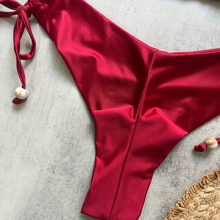 Folded Triangle Bikini Set