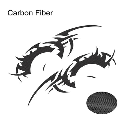 Flame Pattern Car Decal