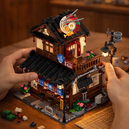 Japanese Ramen Shop Building Block Set