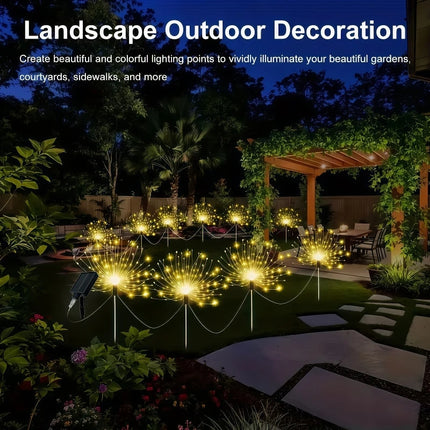 Solar Firework Garden Lights