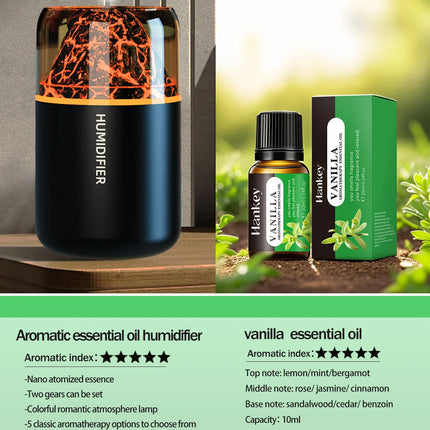 Volcanic Color Lamp Humidifier