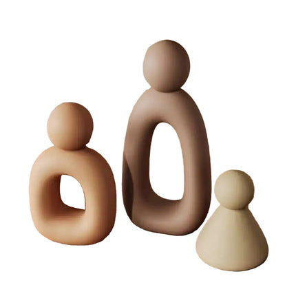 Modern Family Hollow Sculpture