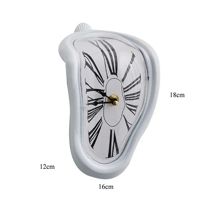 Melting Design Decorative Clock