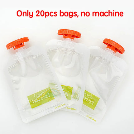 Baby Food Squeeze Station