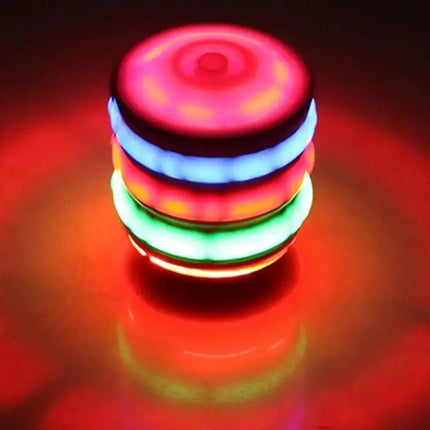 Electric Spinning Gyro Toy with LED Lights