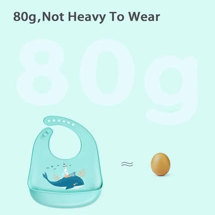 Waterproof Silicone Baby Bib