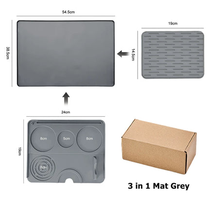 3-in-1 Silicone Coffee Maker Mat