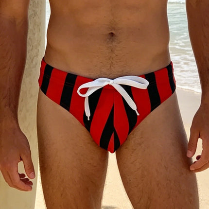 Men's Low-Waist Swim Briefs