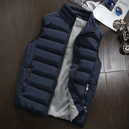 Men’s Warm Windproof Padded Vest