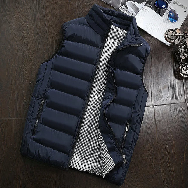 Men’s Warm Windproof Padded Vest