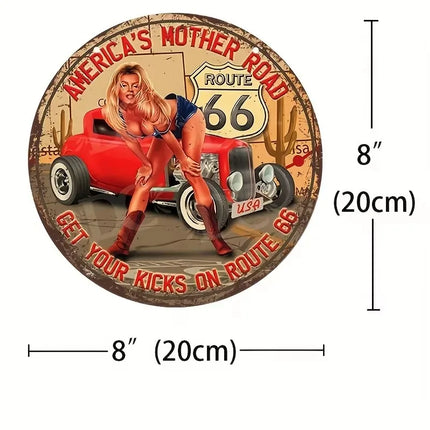Antique Route Outdoor Wall Decor