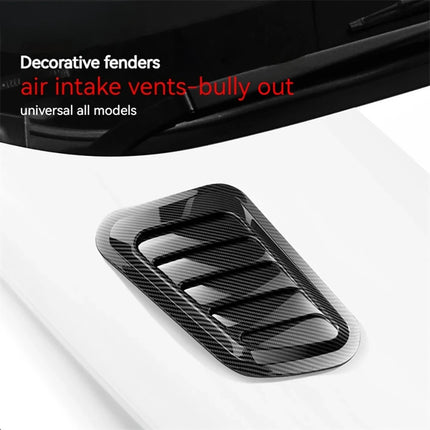 Carbon Fiber Hood Scoop Trim