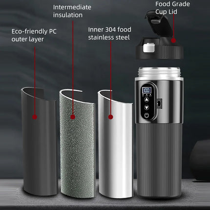 Portable Electric Car Heating Mug