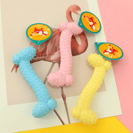 Safe Non-toxic Rubber Dog Toy
