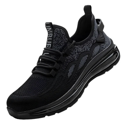 Grey Safety Toe Work Shoes
