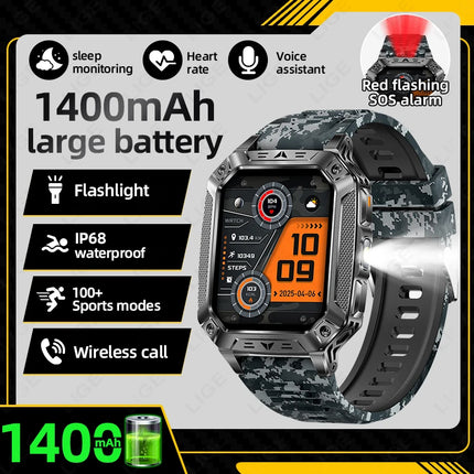 Smartwatch with Flashlight