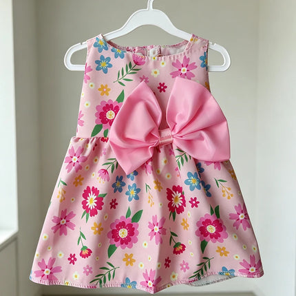 Pink Dog Princess Dress