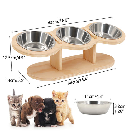 Elevated Cat Bowl Stand