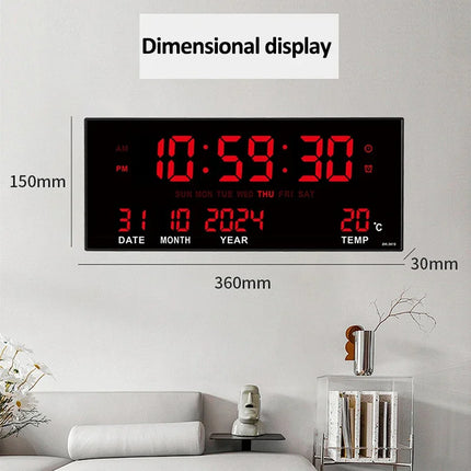 14-Inch Digital Wall Clock