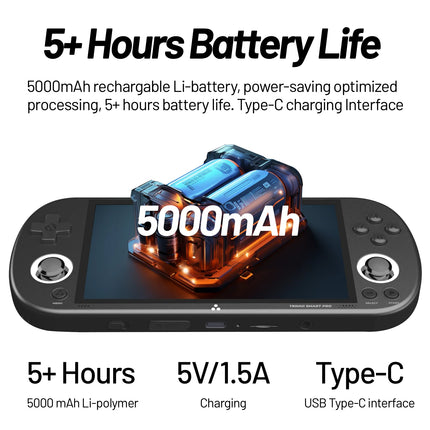 4.96-Inch Retro Handheld Game Console