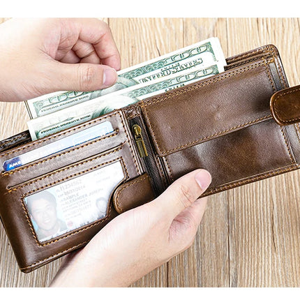 RFID Leather Wallet