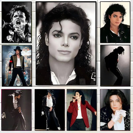 Iconic Pop Singer Wall Art Poster