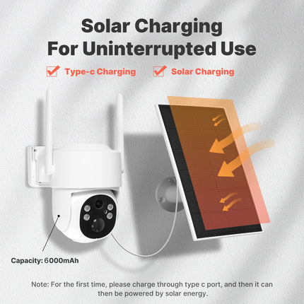 4MP Solar Smart Security Camera