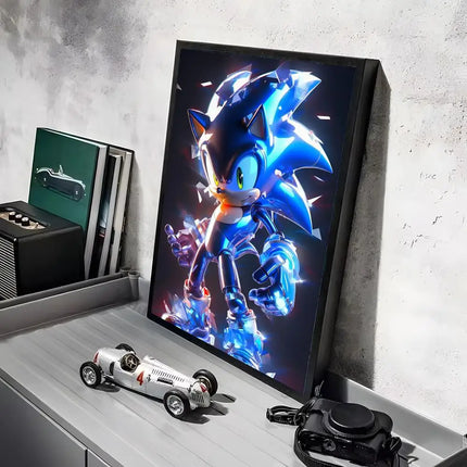 Sonic Anime Wall Poster